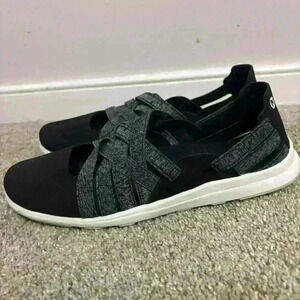 Merrell Flora Kye Black & Grey Weave Ballet Flats Size 7.5